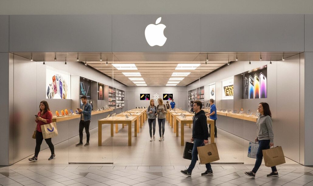 Apple Store at the Willowbrook Mall in Houston, TX
