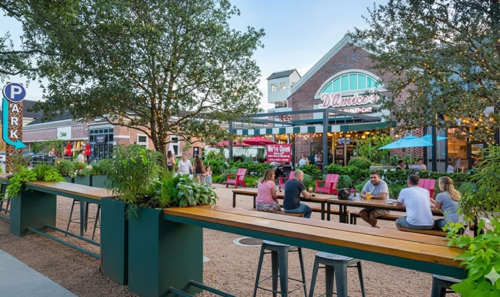 Rice Village Houston TX — boutique shopping district