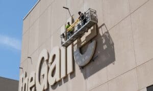 Exterior of The Galleria Mall building in Houston TX