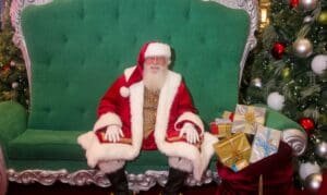 Santa photo experience at The Galleria Mall Houston TX