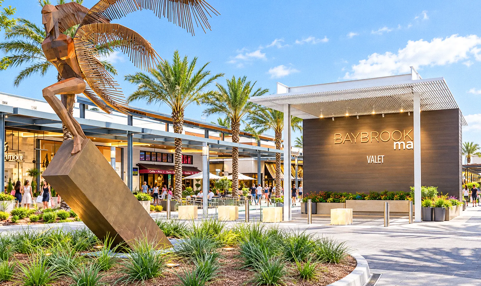 Baybrook Mall entrance