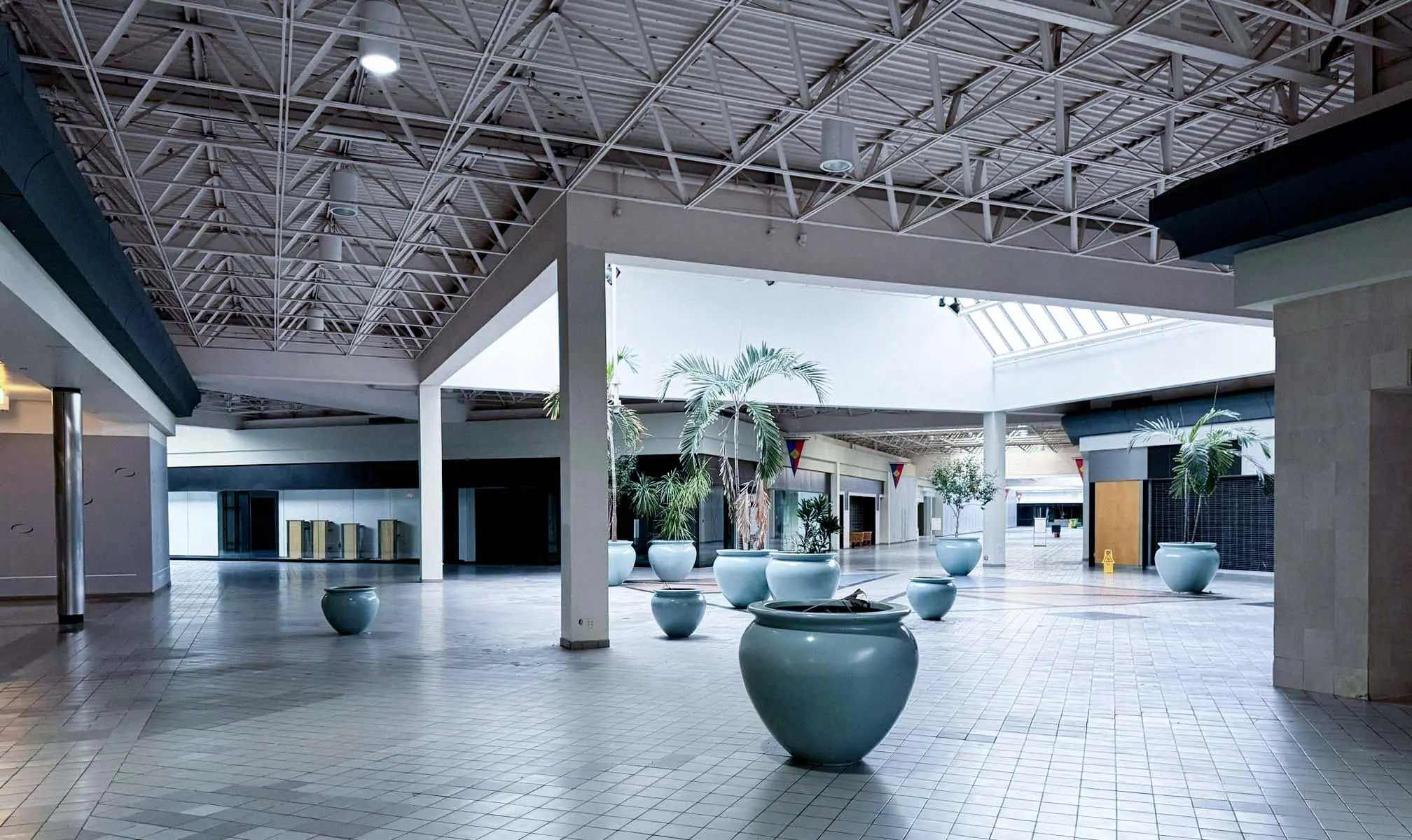 Empty interior of the former Greenspoint Mall