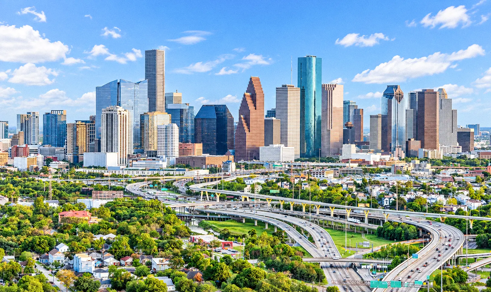 Map of Houston malls and outlets