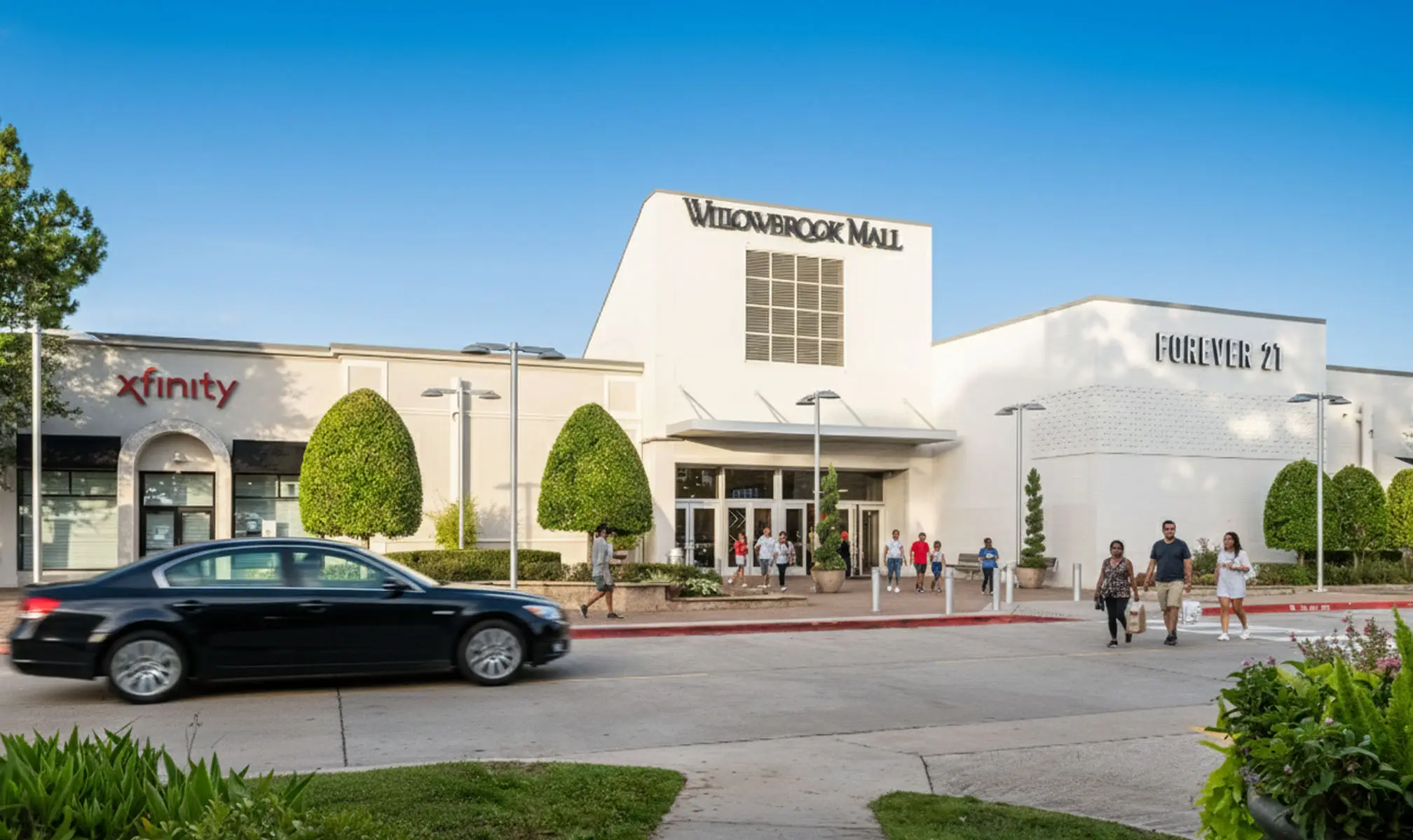 Willowbrook Mall exterior in Houston